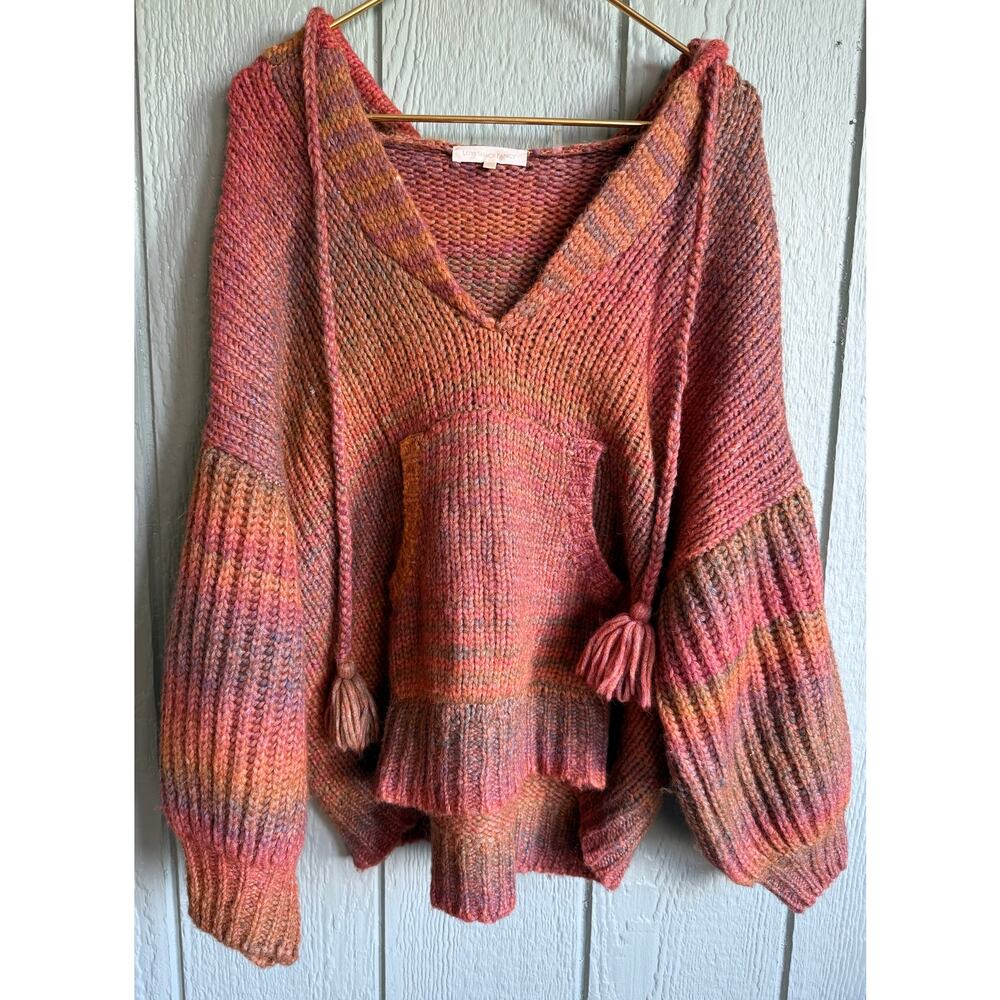 LoveShackFancy Remington Alpaca Pullover Bell Sleeve, XS/S $620 - Picture 4 of 9